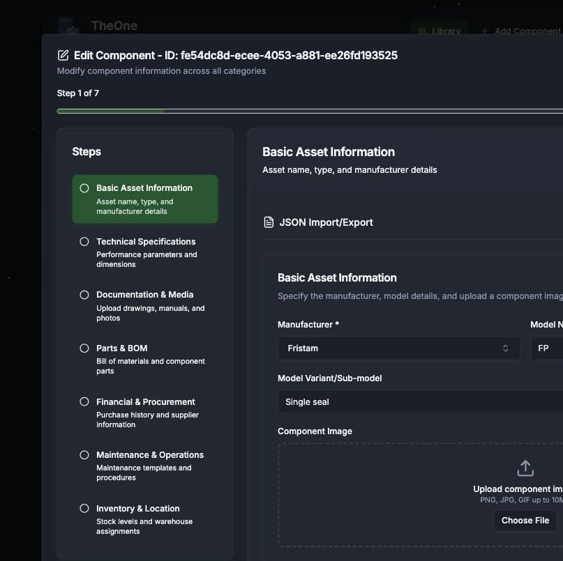 Asset Library Interface